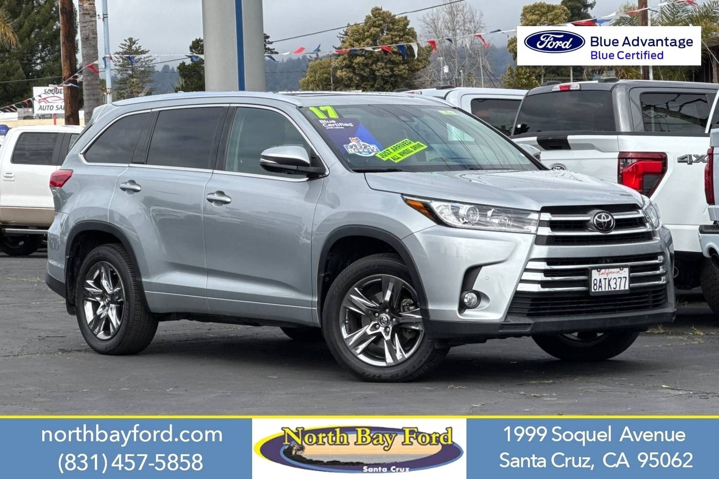 2017 Toyota Highlander Limited Platinum — SUV — 53,471 mi — Santa Cruz, CA