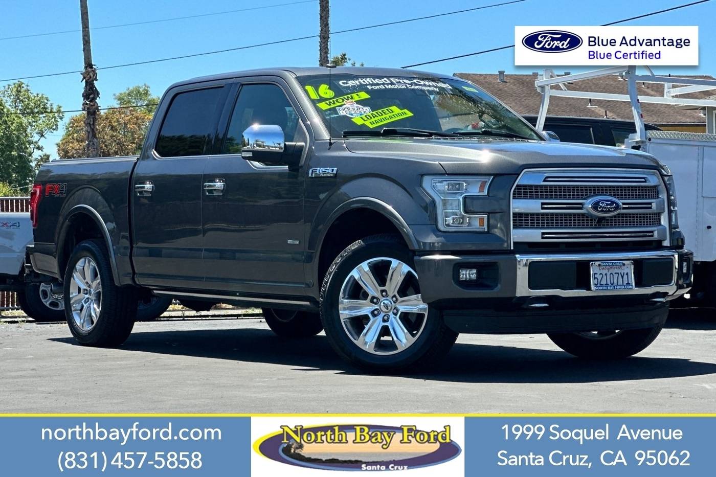 2016 Ford F-150 Platinum — Pickup Truck — 71,348 mi — Santa Cruz, CA