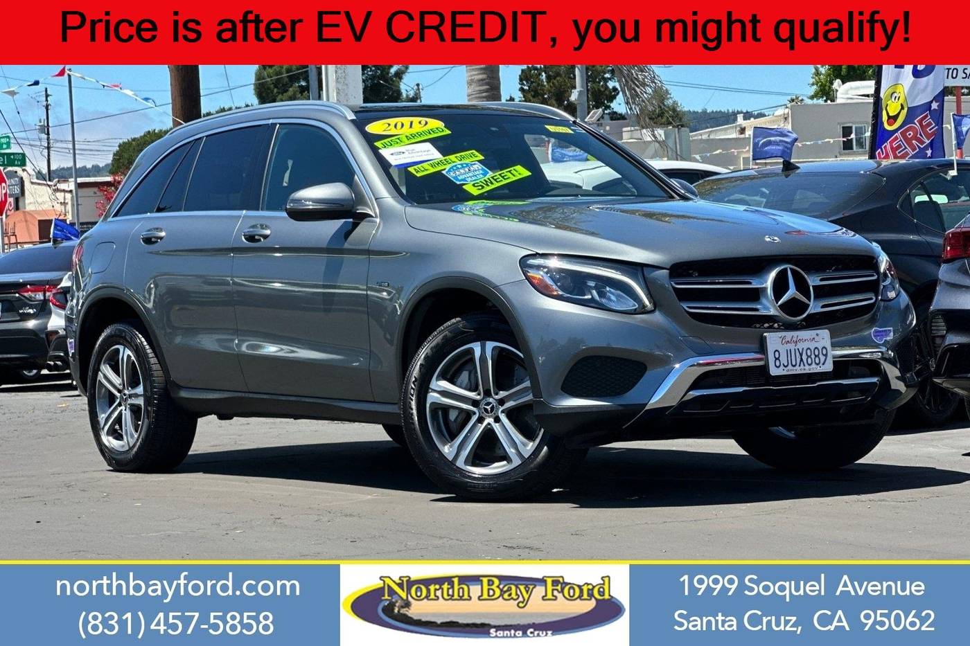 2019 Mercedes-Benz GLC GLC 350e — SUV — 39,395 mi — Santa Cruz, CA