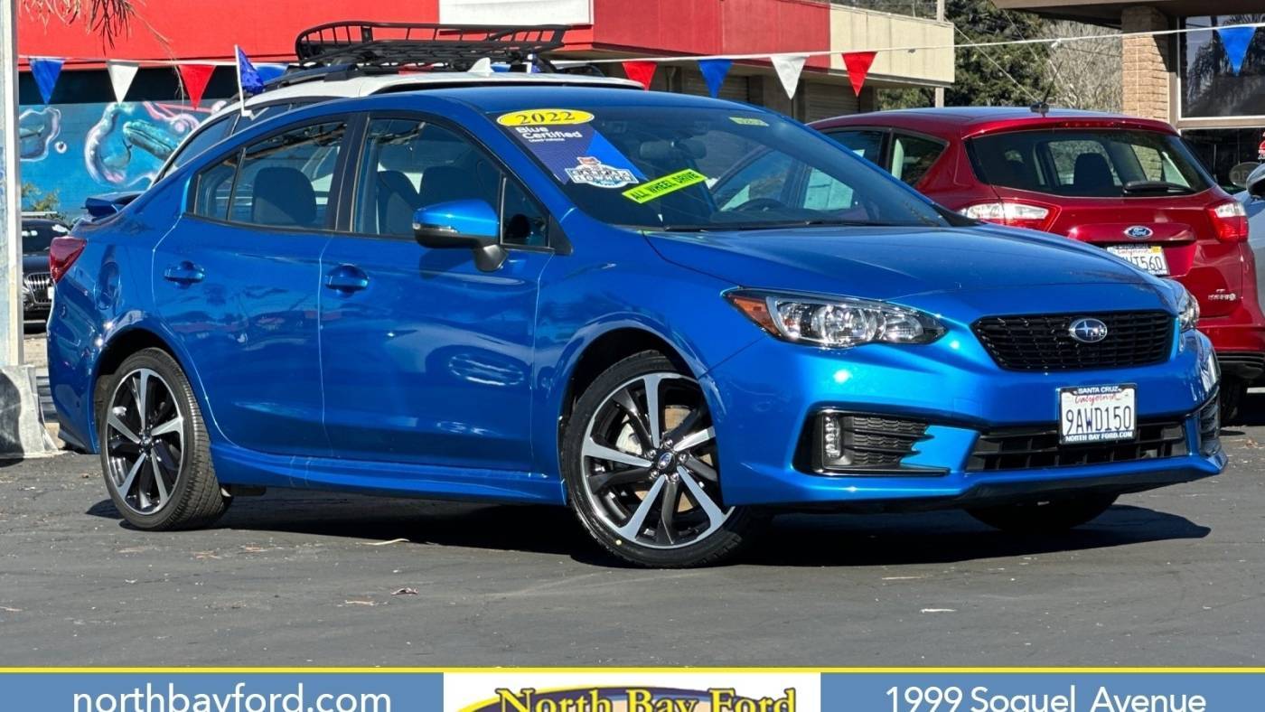 2022 Subaru Impreza Sport — Sedan — 26,321 mi — Santa Cruz, CA