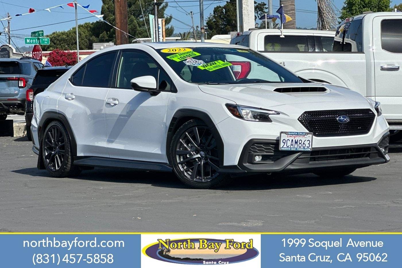 2022 Subaru WRX Premium — Sedan — 31,590 mi — Santa Cruz, CA