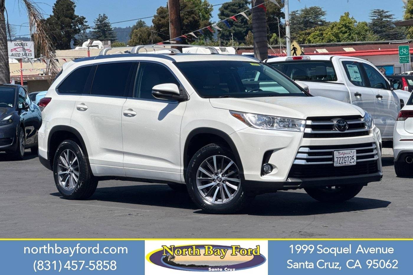 2017 Toyota Highlander XLE — SUV — 74,735 mi — Santa Cruz, CA