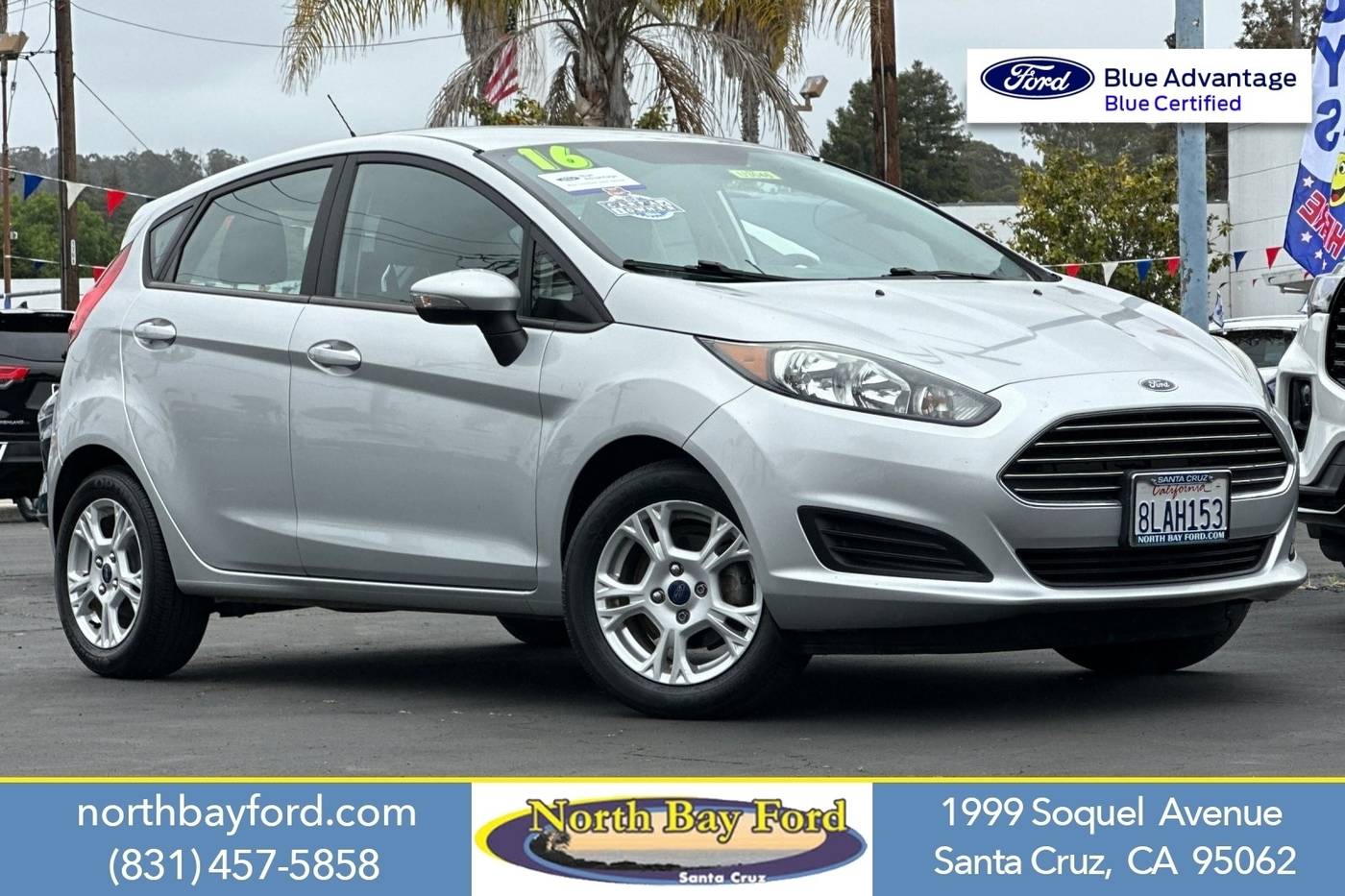 2016 Ford Fiesta SE — Hatchback — 55,123 mi — Santa Cruz, CA