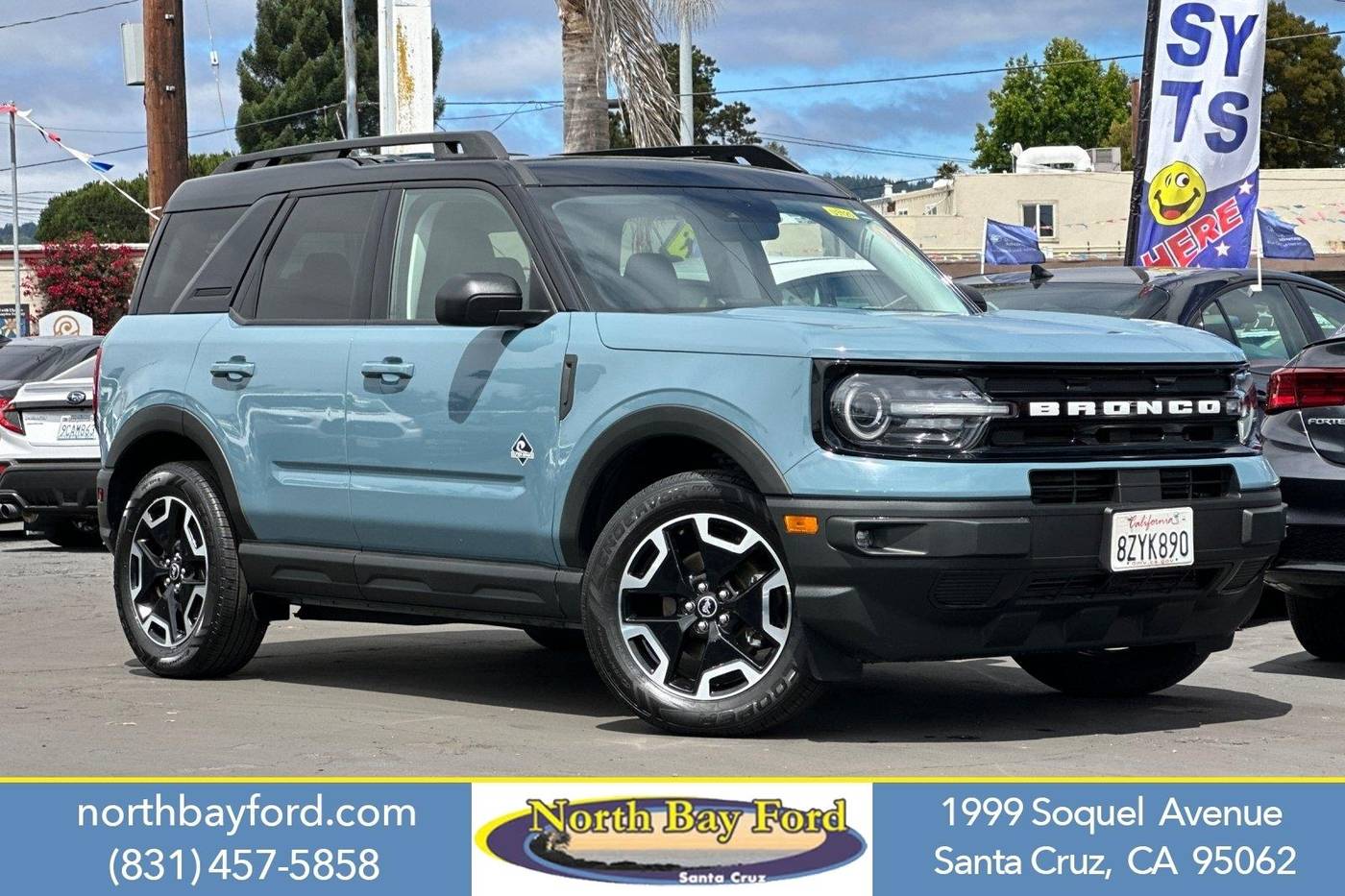 2022 Ford Bronco Sport Outer Banks — SUV — 30,015 mi — Santa Cruz, CA