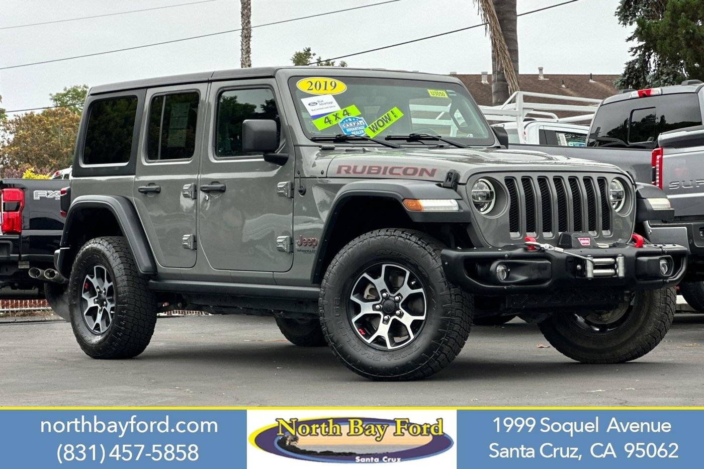2019 Jeep Wrangler Rubicon — SUV — 52,436 mi — Santa Cruz, CA