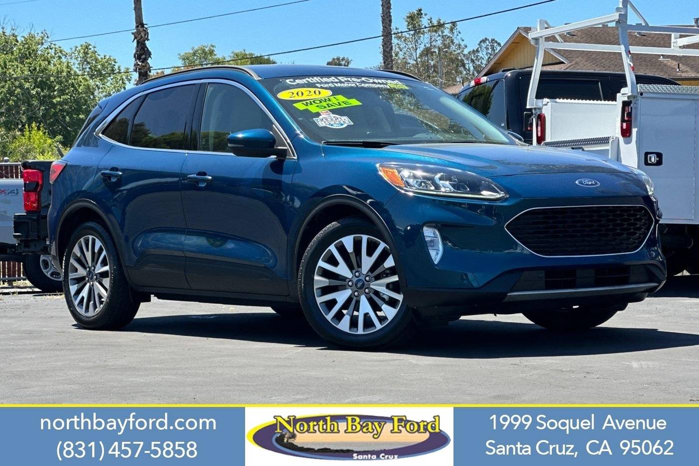 2020 Ford Escape Hybrid Titanium — SUV — 80,954 mi — Santa Cruz, CA