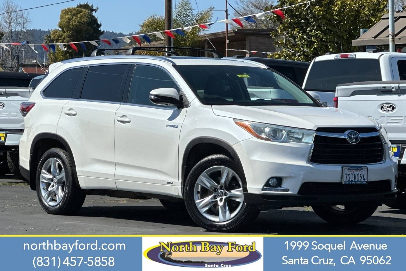 2016 Toyota Highlander Hybrid Limited Platinum — SUV — 109,450 mi — Santa Cruz, CA