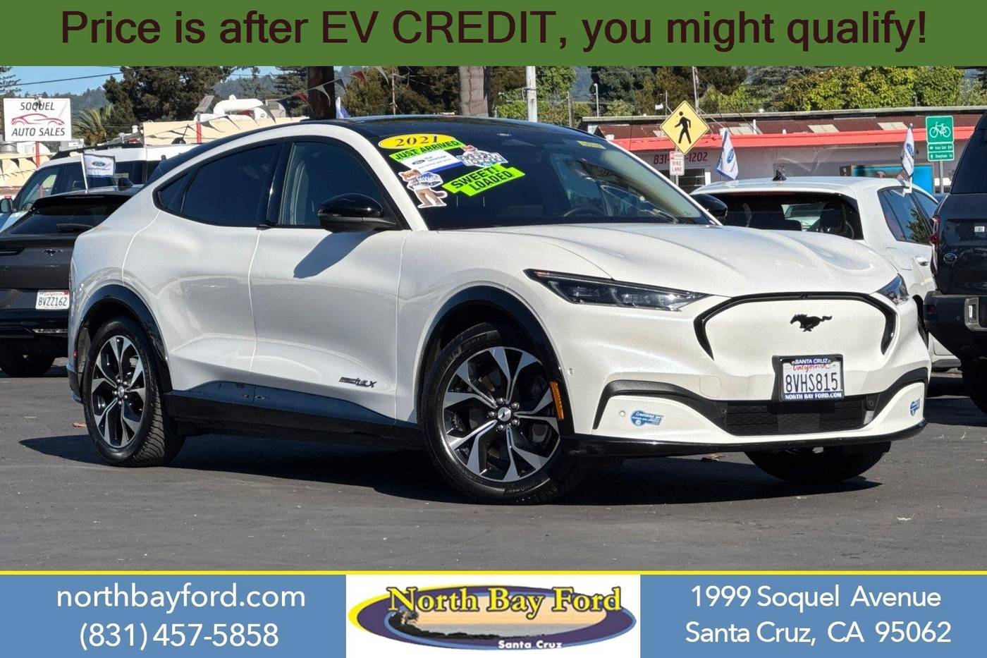 2021 Ford Mustang Mach-E Premium — SUV — 61,067 mi — Santa Cruz, CA