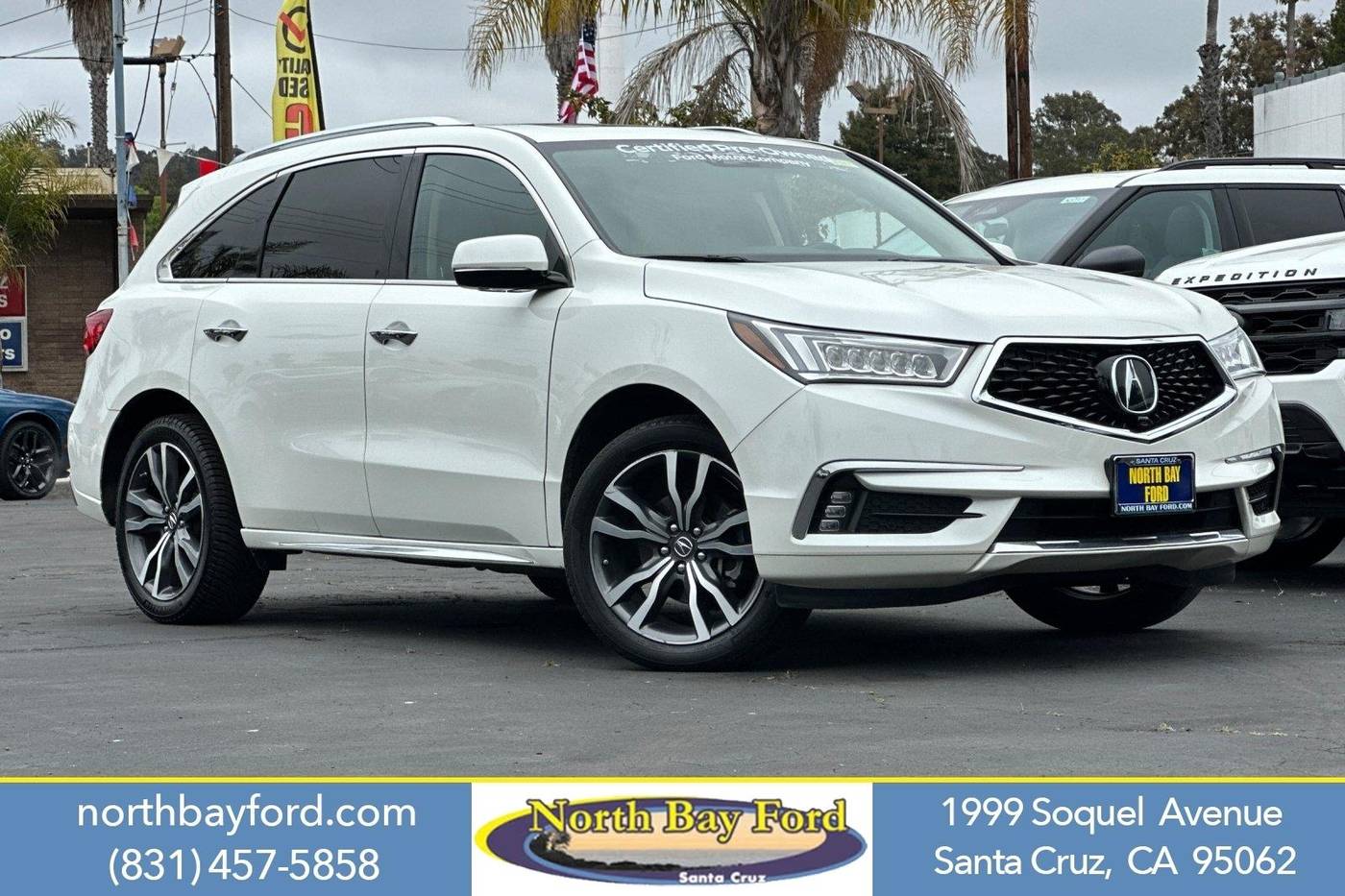 2019 Acura MDX Advance Package — SUV — 95,362 mi — Santa Cruz, CA