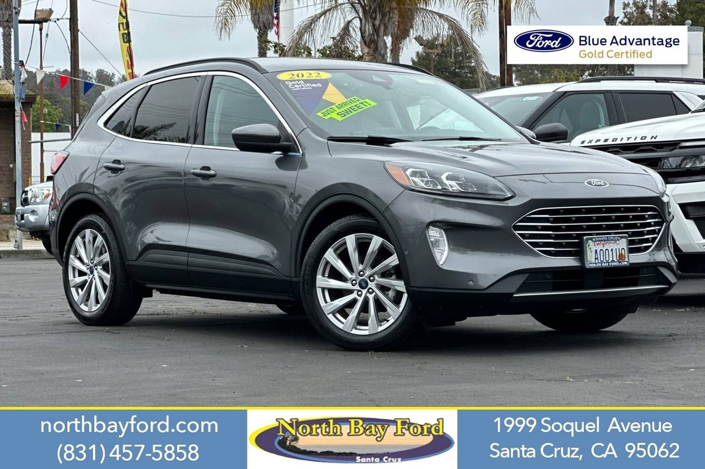 2022 Ford Escape Titanium Hybrid — SUV — 29,534 mi — Santa Cruz, CA