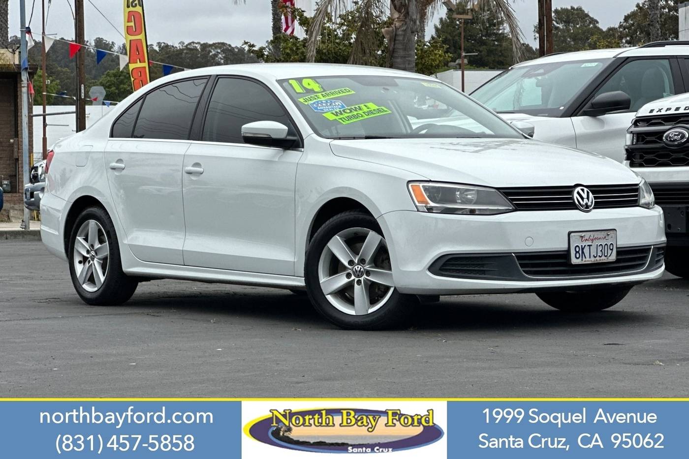2014 Volkswagen Jetta TDI — Sedan — 125,669 mi — Santa Cruz, CA