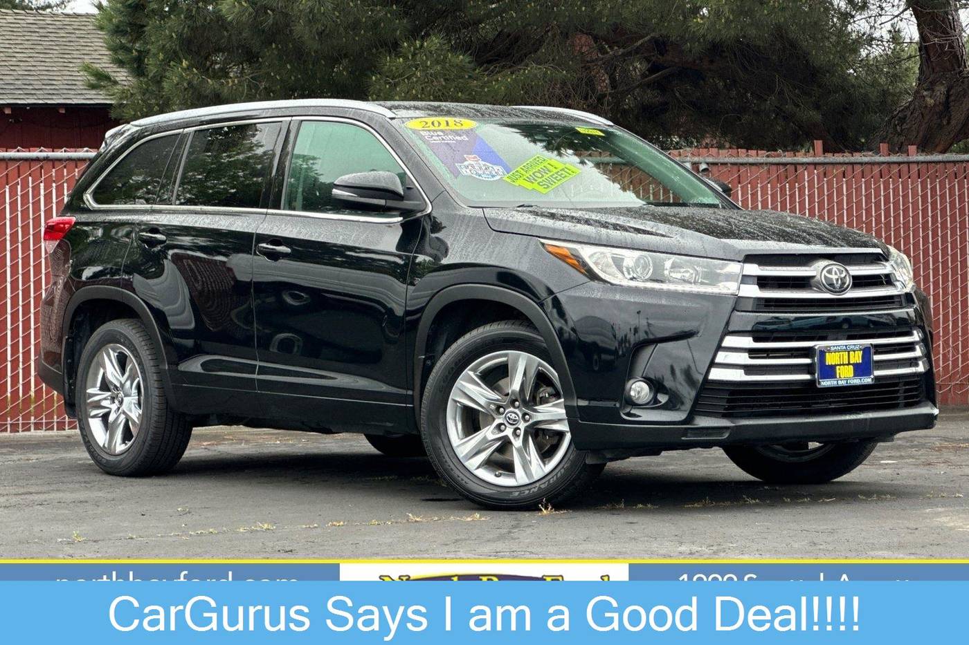 2018 Toyota Highlander Limited — SUV — 79,054 mi — Santa Cruz, CA