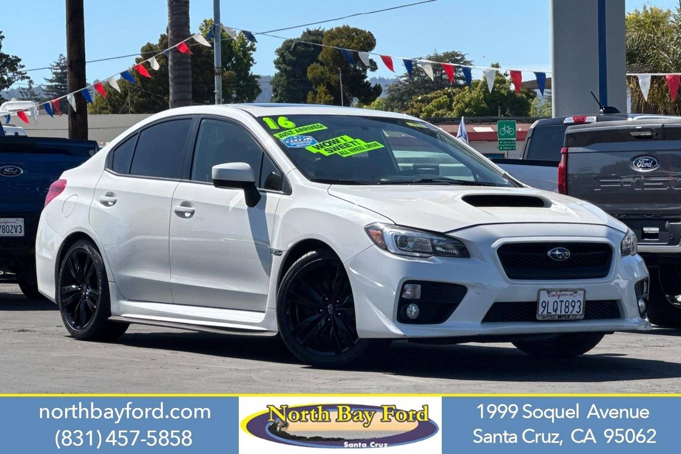 2016 Subaru WRX Limited — Sedan — 94,563 mi — Santa Cruz, CA