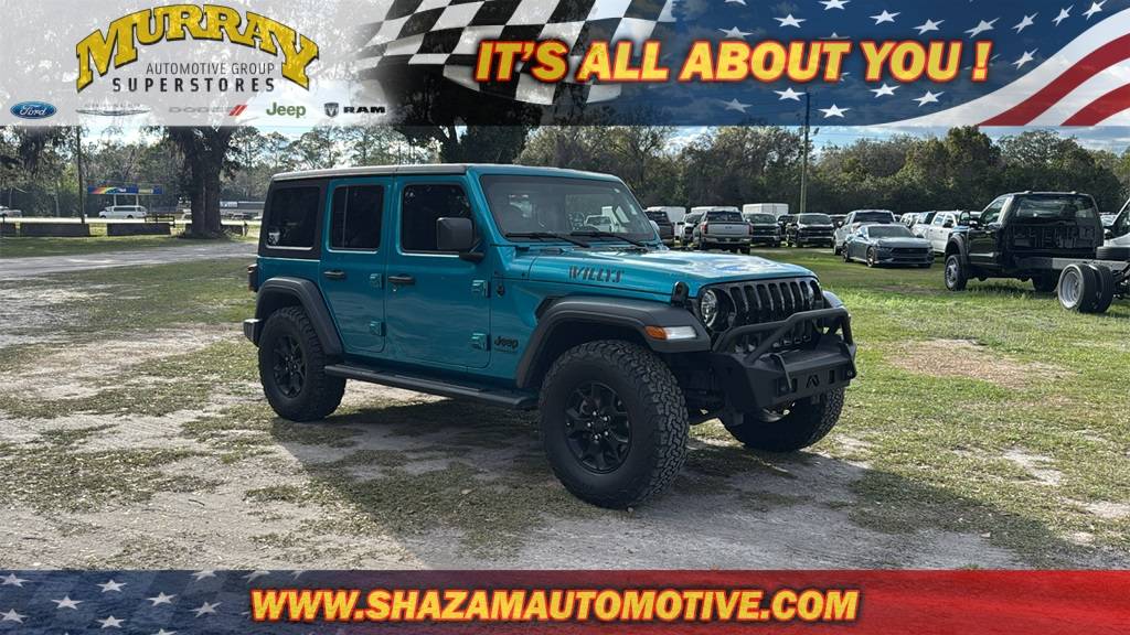 2020 Jeep Wrangler Willys — SUV — 69,007 mi — Starke, FL