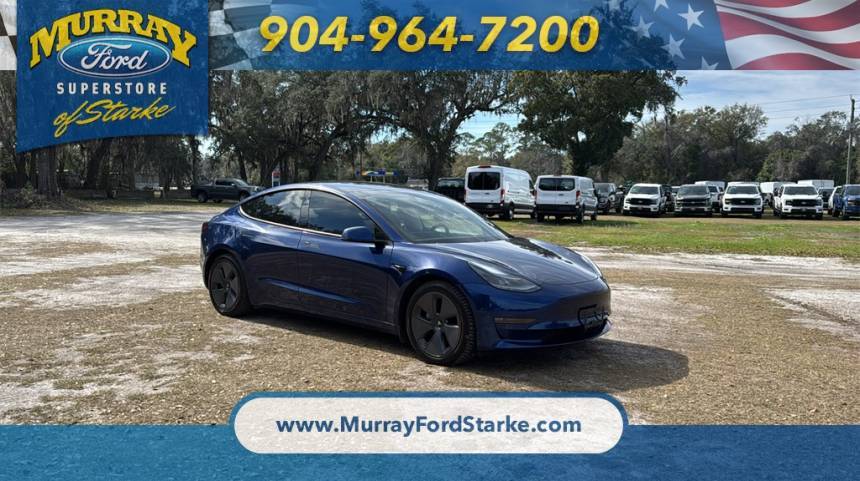 2021 Tesla Model 3 Long Range — Sedan — 48,370 mi — Starke, FL