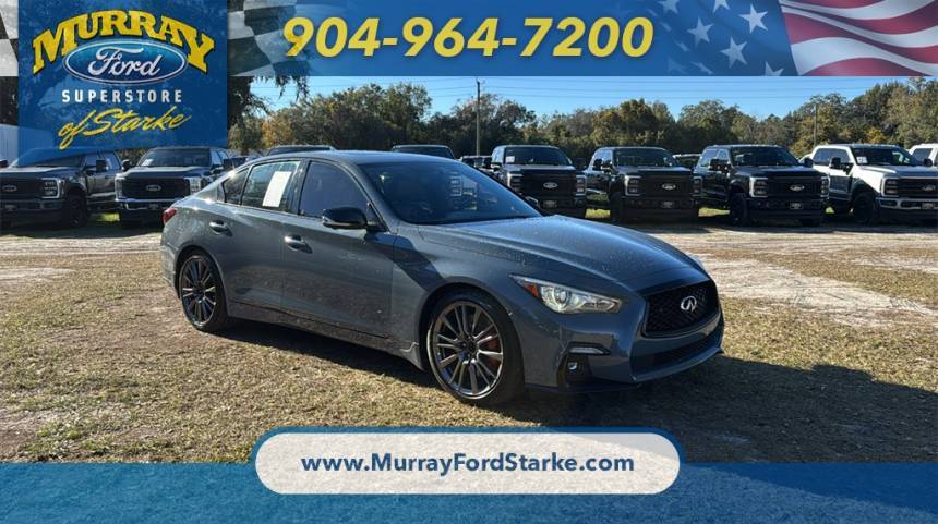 2021 INFINITI Q50 RED SPORT 400 — Sedan — 78,406 mi — Starke, FL