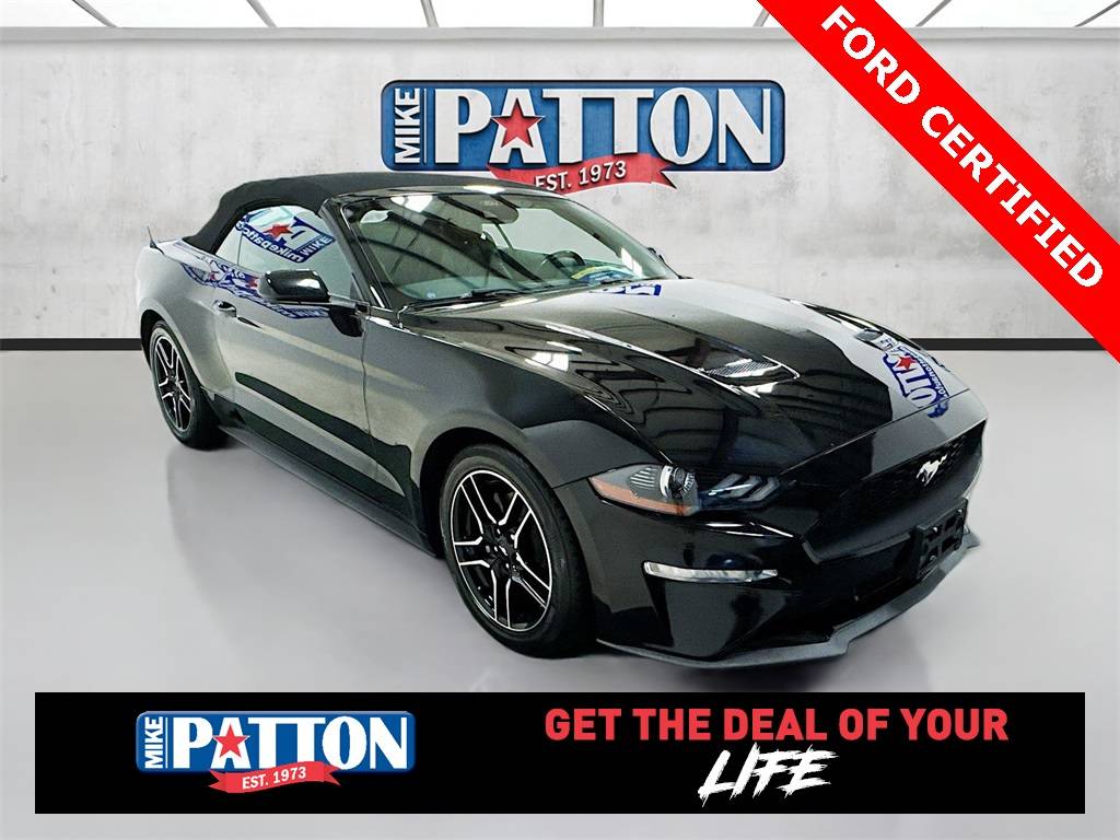 2021 Ford Mustang EcoBoost — Convertible — 54,884 mi — La Grange, GA