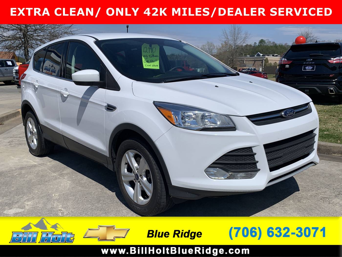 2016 Ford Escape SE — SUV — 42,893 mi — Blue Ridge, GA