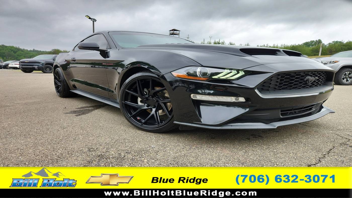 2018 Ford Mustang EcoBoost — Coupe — 64,595 mi — Blue Ridge, GA