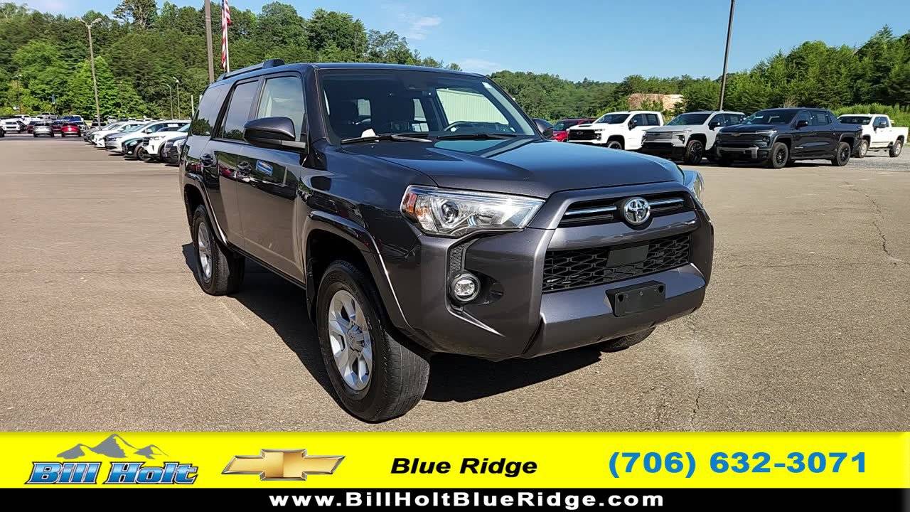 2022 Toyota 4Runner SR5 — SUV — 80,903 mi — Blue Ridge, GA