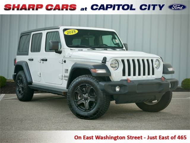 2018 Jeep Wrangler Sport S — SUV — 90,480 mi — Indianapolis, IN
