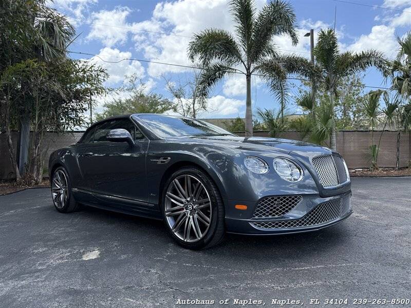 2016 Bentley Continental GT Speed — Convertible — 32,134 mi — Naples, FL
