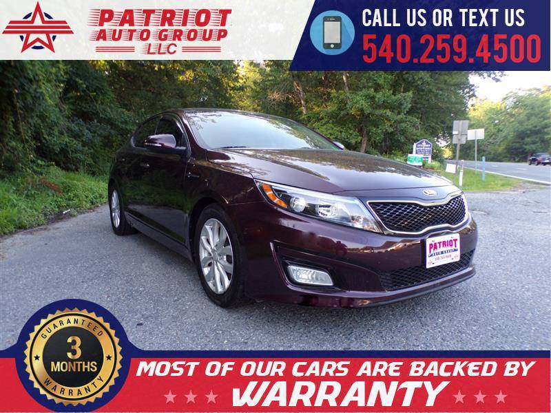 2015 Kia Optima EX — Sedan — 117,632 mi — Stafford, VA