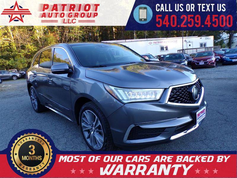 2017 Acura MDX Technology Package — SUV — 77,472 mi — Stafford, VA
