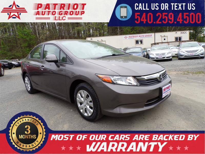 2012 Honda Civic LX — Sedan — 123,358 mi — Stafford, VA