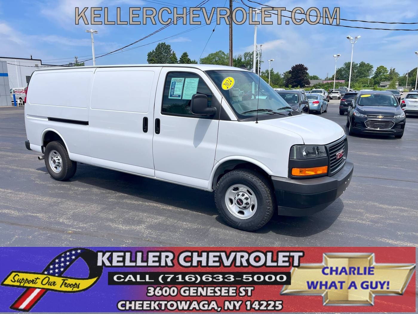 2024 GMC Savana Cargo Van Base — Cargo Van — 18,951 mi — Cheektowaga, NY