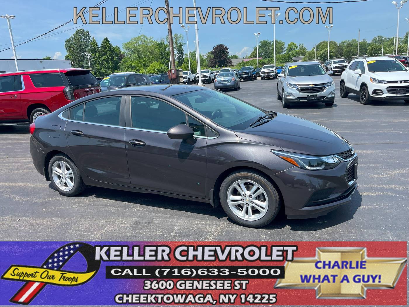 2016 Chevrolet Cruze LT — Sedan — 34,669 mi — Cheektowaga, NY