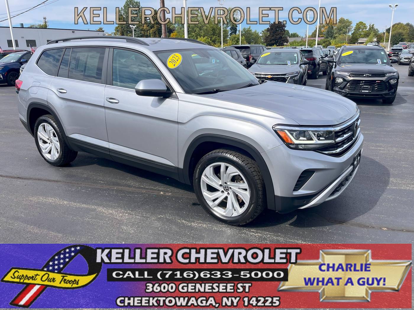 2023 Volkswagen Atlas SE with Technology — SUV — 33,265 mi — Cheektowaga, NY
