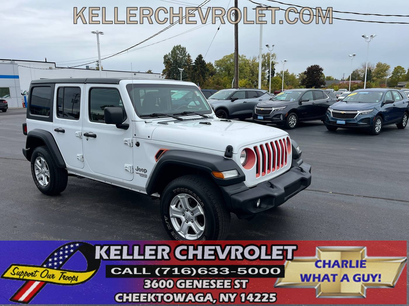 2020 Jeep Wrangler Sport S — SUV — 71,895 mi — Cheektowaga, NY