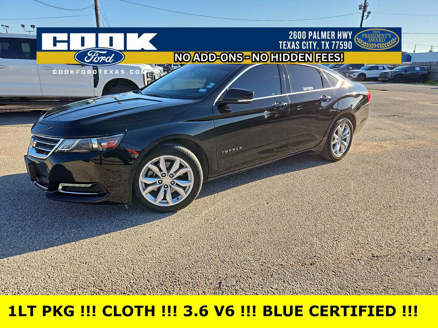 2020 Chevrolet Impala LT — Sedan — 108,012 mi — Texas City, TX