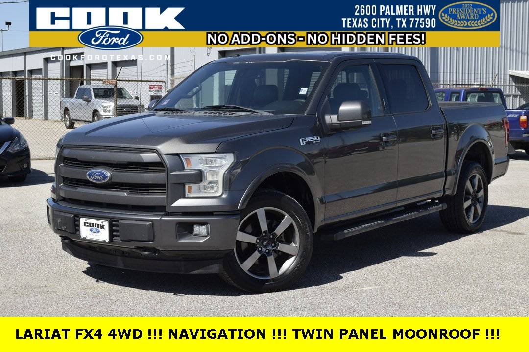 2017 Ford F-150 Lariat — Pickup Truck — 113,115 mi — Texas City, TX