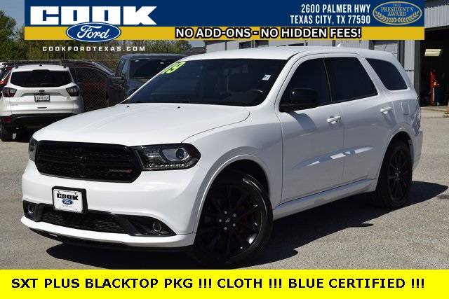 2019 Dodge Durango SXT Plus — SUV — 62,514 mi — Texas City, TX