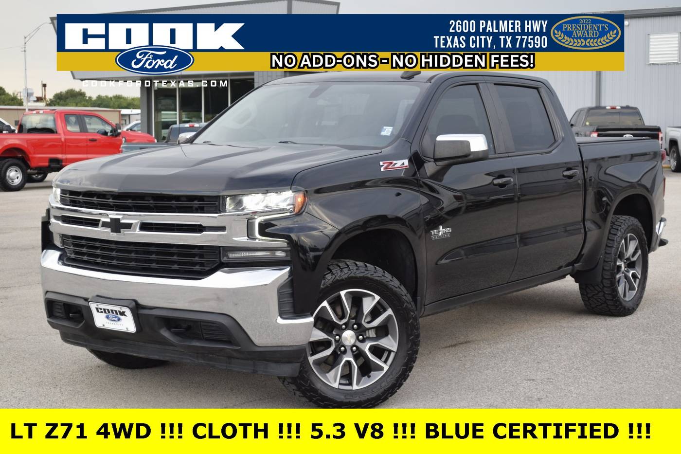 2021 Chevrolet Silverado 1500 LT — Pickup Truck — 98,378 mi — Texas City, TX
