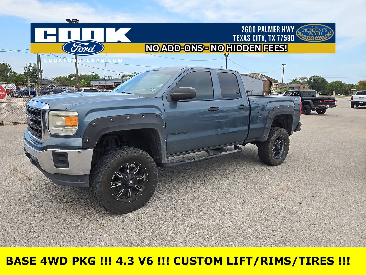 2014 GMC Sierra 1500 Base — Pickup Truck — 117,425 mi — Texas City, TX