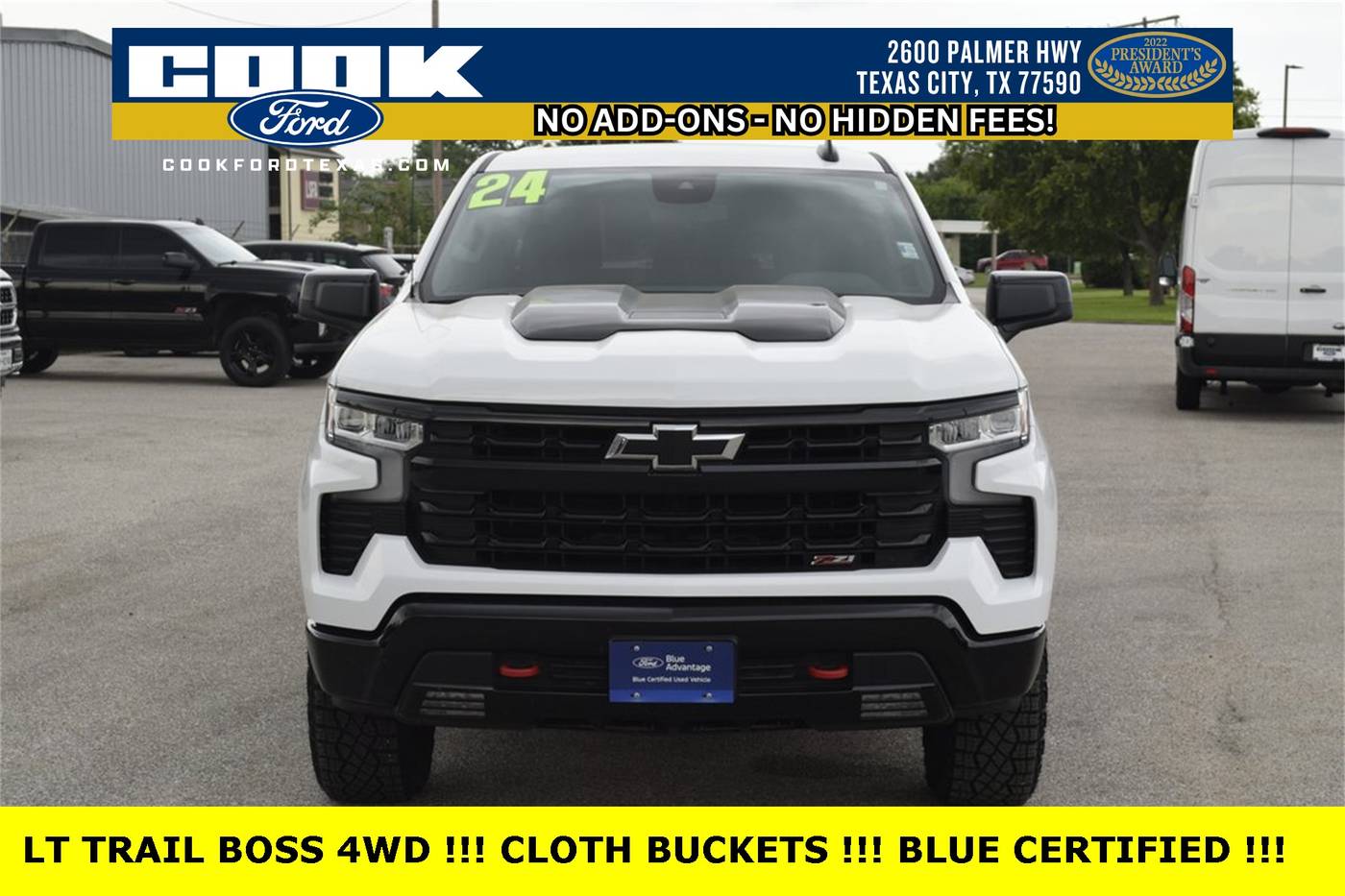 2024 Chevrolet Silverado 1500 LT Trail Boss — Pickup Truck — 12,065 mi — Texas City, TX