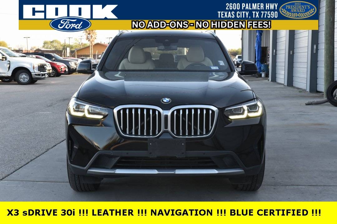 2022 BMW X3 30i — SUV — 37,396 mi — Texas City, TX