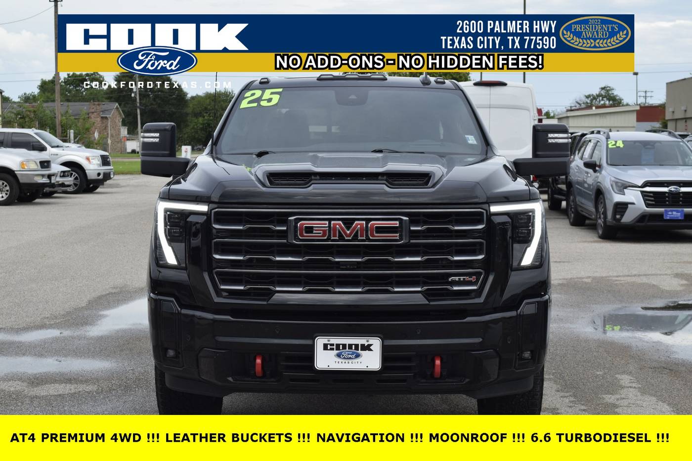 2025 GMC Sierra 2500HD AT4 — Pickup Truck — 7,974 mi — Texas City, TX