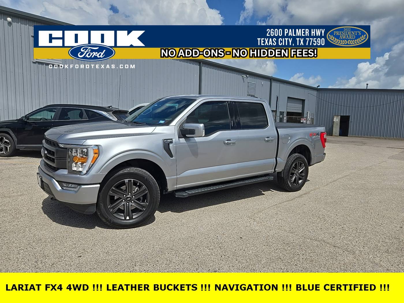 2021 Ford F-150 Lariat — Pickup Truck — 50,391 mi — Texas City, TX