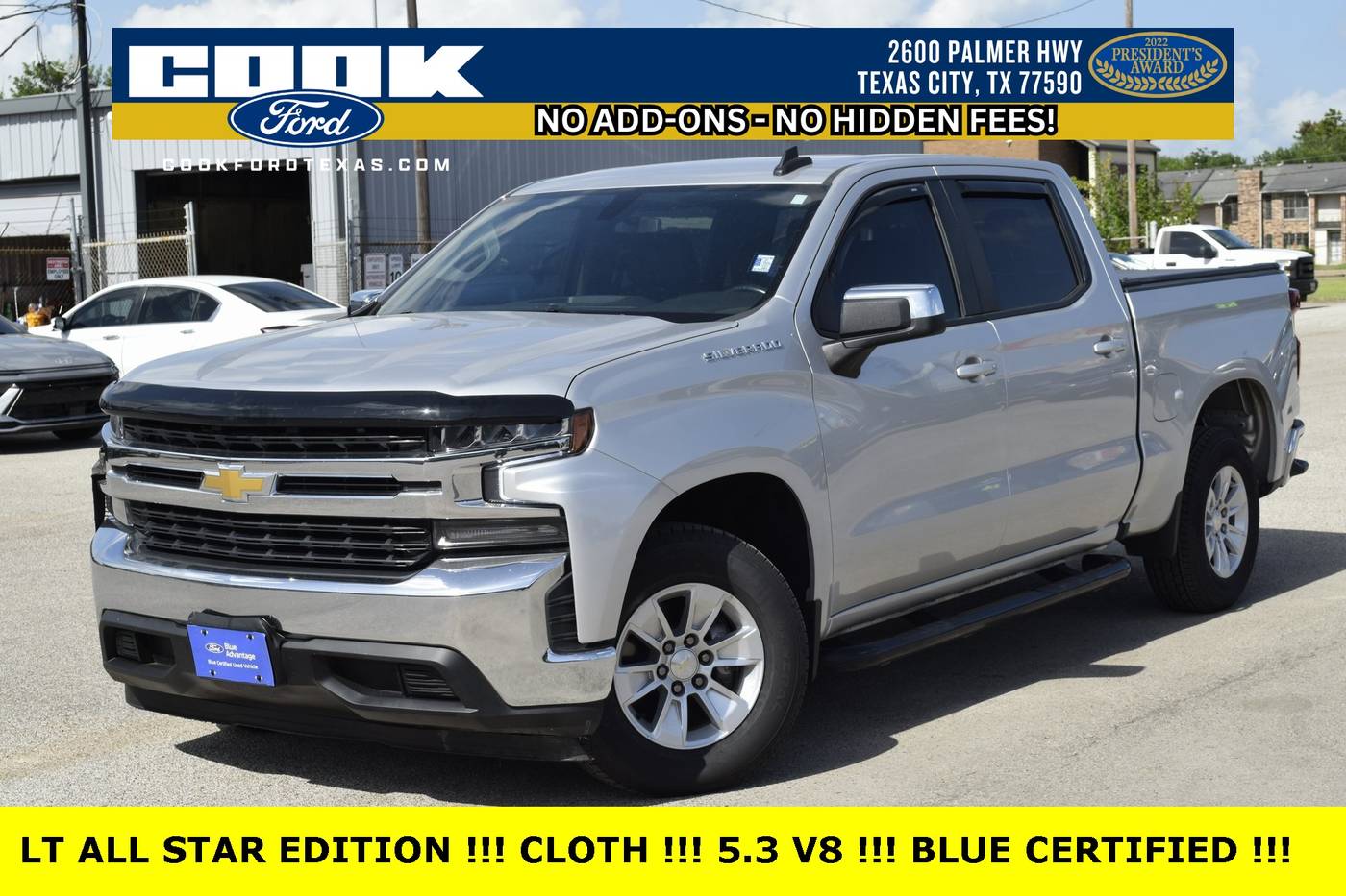2021 Chevrolet Silverado 1500 LT — Pickup Truck — 88,707 mi — Texas City, TX