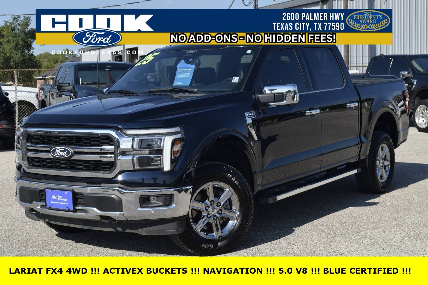 2025 Ford F-150 LARIAT — Pickup Truck — 12,418 mi — Texas City, TX