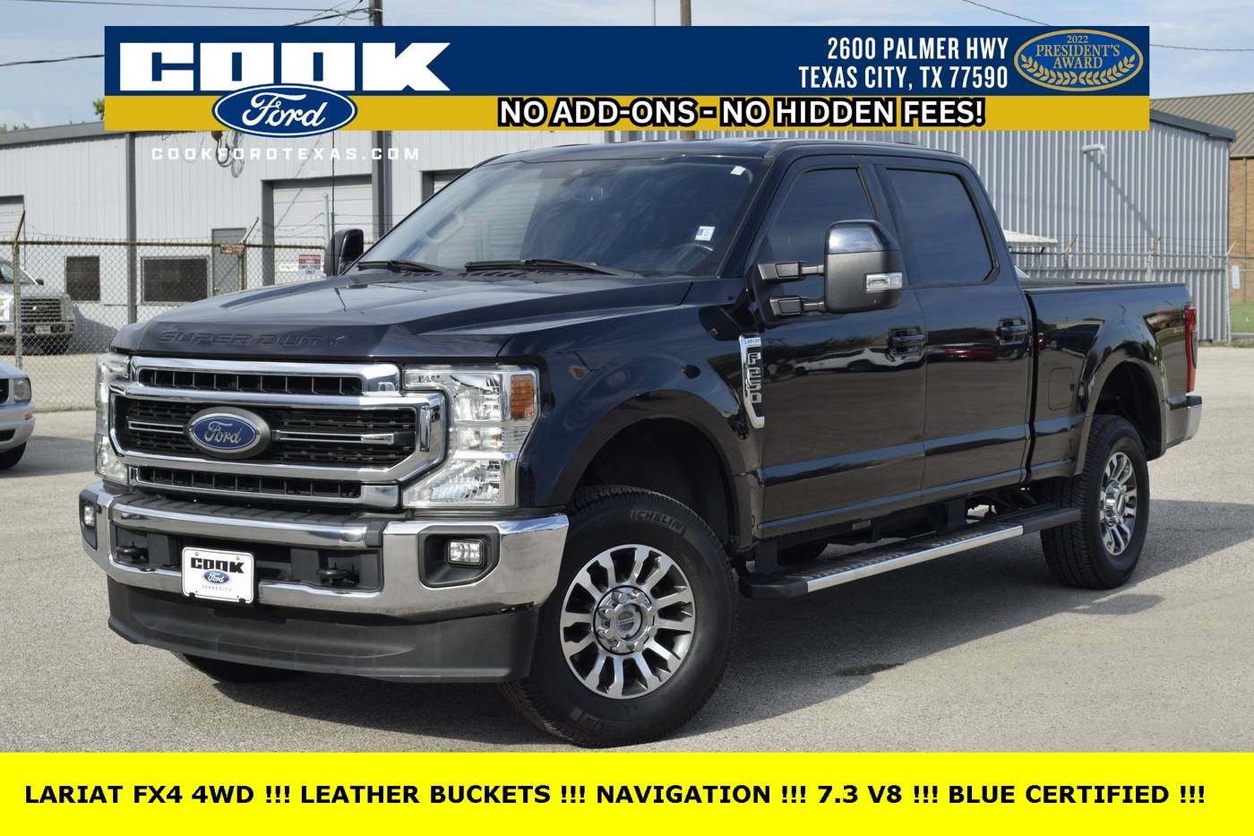 2021 Ford Super Duty F-250 LARIAT — Pickup Truck — 75,557 mi — Texas City, TX