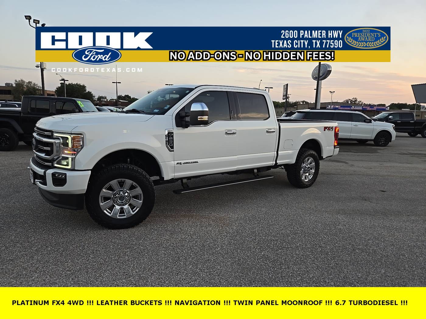 2020 Ford Super Duty F-250 Platinum — Pickup Truck — 48,005 mi — Texas City, TX