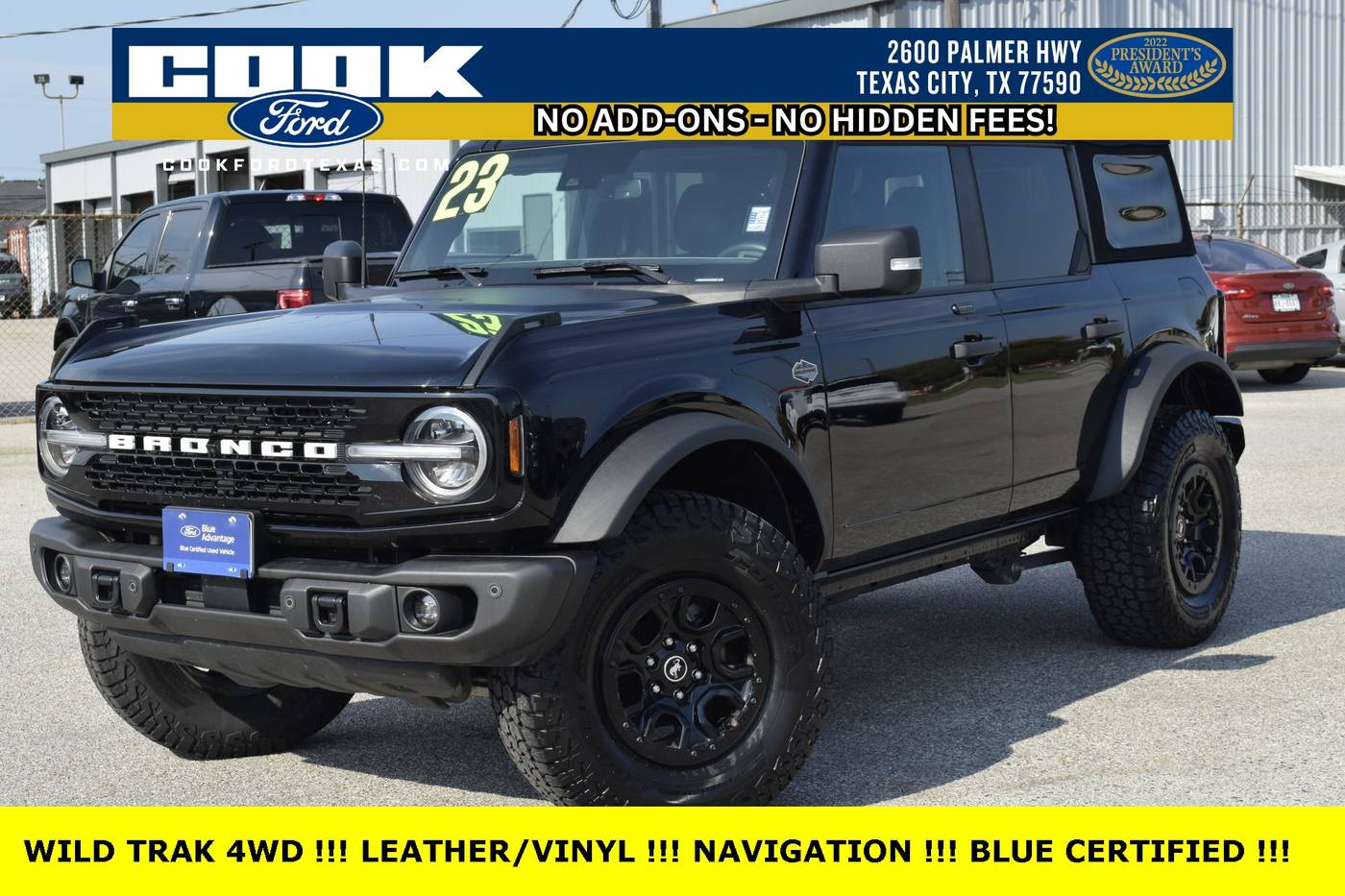 2023 Ford Bronco Wildtrak — SUV — 30,220 mi — Texas City, TX