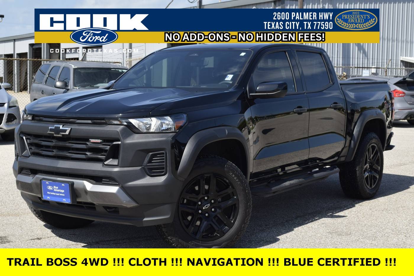 2024 Chevrolet Colorado Trail Boss — Pickup Truck — 9,285 mi — Texas City, TX