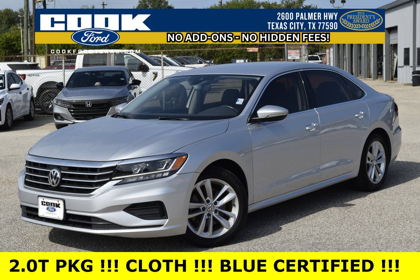 2020 Volkswagen Passat SE — Sedan — 38,157 mi — Texas City, TX