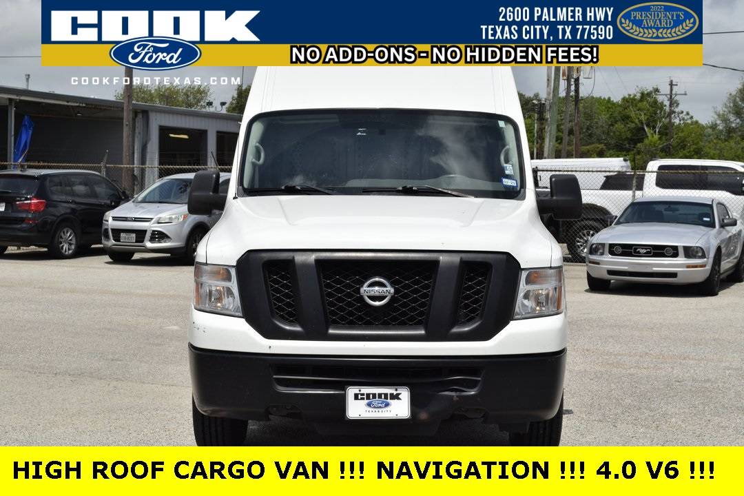 2019 Nissan NV Cargo NV2500 HD SV — Cargo Van — 146,145 mi — Texas City, TX